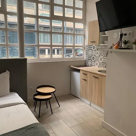 Apartment Bright Charming Modern Studio By Dreamy Canal Paris